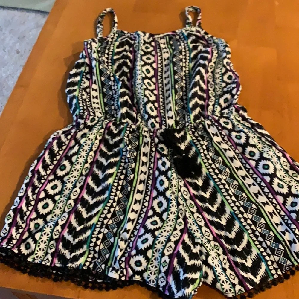 Justice size 12 cute romper